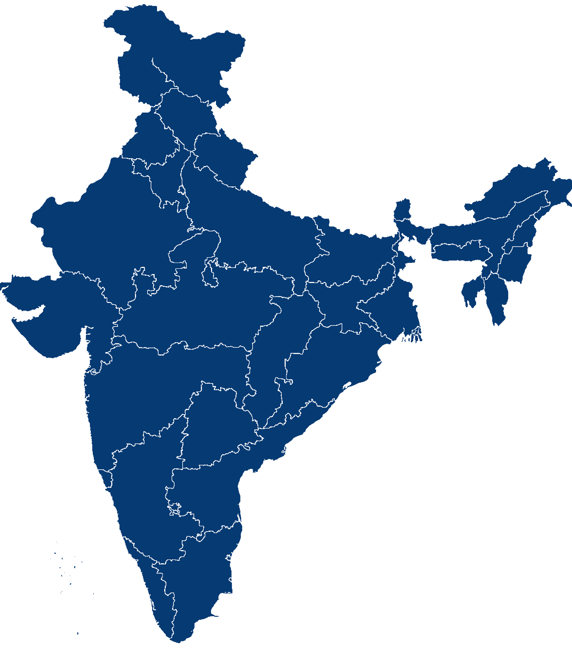 India Network Map